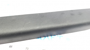 Door sill trim front right Honda Accord 13-17 black, scratches gray