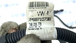 Radiator panel TV wiring VW Touareg 11-16 without adaptive cruise