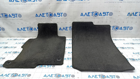 Set of floor mats for Honda Accord 13-17, cloth, black, for cleaning