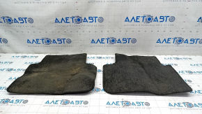 Set of floor mats for Honda Accord 13-17, cloth, black, for cleaning