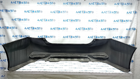 Rear bumper bare Honda Accord 16-17 rest, black, scratches, broken mount