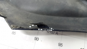 Front bumper lip trim under fog light left VW Touareg 11-14 broken mount, scratches