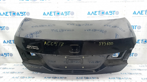 Trunk lid Honda Accord 16-17 rest without spoiler, black NH731P