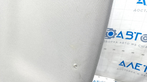 Headlining Honda Accord 13-17 gray, without sunroof, dented, needs cleaning, cracks