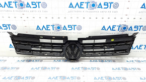 Radiator grill assembly VW Touareg 11-14 with emblem, sand