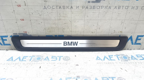 Door sill trim front left outer BMW 3 G20 19- chrome, BMW inscription, scratches