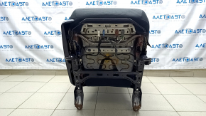 Passenger seat Honda Accord 13-17 without airbag, mechanical, velour, black, for cleaning
