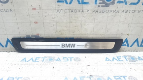 Door sill trim front right outer BMW 3 G20 19- chrome, BMW inscription, bump, scratches