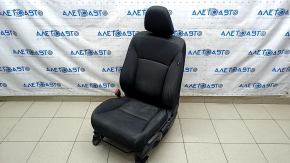 Driver's seat Honda Accord 13-17 without airbag, manual, velour, black, for cleaning