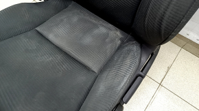 Driver's seat Honda Accord 13-17 without airbag, manual, velour, black, for cleaning