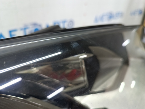 Front right headlight complete VW Touareg 11-14 xenon+LED AFS, sand