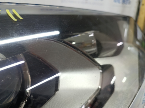Front right headlight complete VW Touareg 11-14 xenon+LED AFS, sand