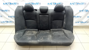 Rear row of seats 2nd row Honda Accord 16-17 velour, black, dry-cleanable