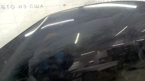 Hood bare Honda Accord 16-17 rest, black NH731P, aluminum, butt, chips, sand