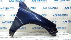 Front right wing VW Touareg 11-17 blue LH5X, dent