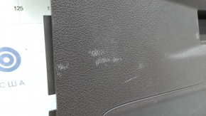 Lower trunk door trim VW Touareg 11-17 brown, worn