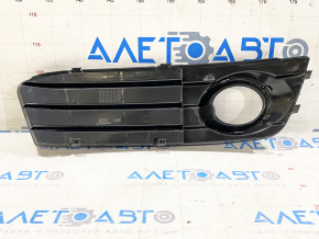 Front bumper grille left Audi A4 B8 08-12 pre-rest with chrome frame