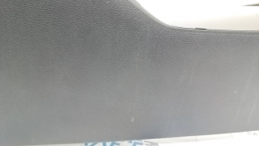 Console central armrest Honda Accord 13-17 velour, black, gray pads, scratches