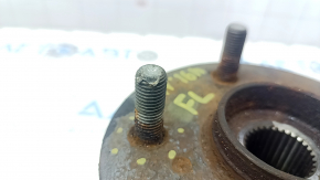 Front left hub Lexus RX350 RX450h 16-22 rusty, pin dented, play