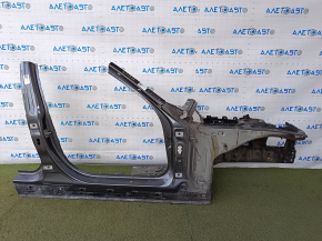 Front right quarter BMW 3 F30 12-15 graphite, with central pillar