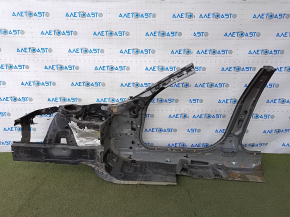 Front right quarter BMW 3 F30 12-15 graphite, with central pillar