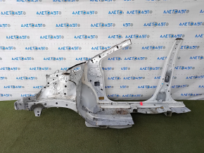 Front right quarter Lexus RX350 RX450h 16-19 white, with central pillar, butts