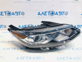 Headlight front right Chevrolet Volt 16 - scratches, abrasion, missing fastening fragment