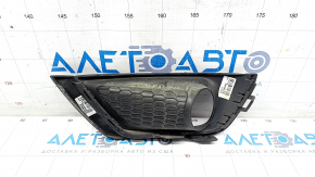 Right bumper grille Jeep Compass 17-21 structure under fog lights, broken fasteners