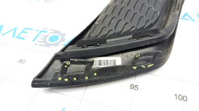 Right bumper grille Jeep Compass 17-21 structure under fog lights, broken fasteners