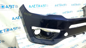 Bumper front bare upper part Jeep Compass 17-21 blue