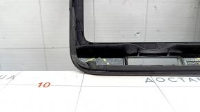 Front panel trim VW Touareg 11-17 gray with wood trim, broken fastening
