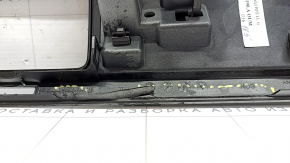 Front panel trim VW Touareg 11-17 gray with wood trim, broken fastening