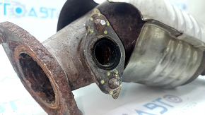 Exhaust manifold rear with catalytic converter Lexus RX450h 16-22 rusty, broken studs