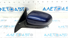 Side mirror left Jeep Compass 17- 2+3 pins, heated, blue, scratches