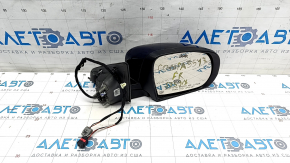 Side mirror right Jeep Compass 17- 2+3 pins, heated, blue