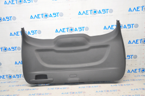 Lower tailgate trim Ford Escape MK3 17-19 rest, black, worn, scratches, broken mount