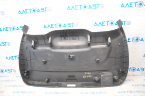 Lower tailgate trim Ford Escape MK3 17-19 rest, black, worn, scratches, broken mount