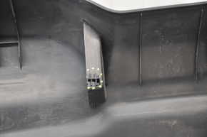 Lower tailgate trim Ford Escape MK3 17-19 rest, black, worn, scratches, broken mount