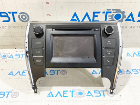 Display radio drive player Toyota Camry v55 15-17 usa peeling chrome, peeling screen coating