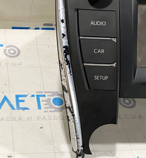 Display radio drive player Toyota Camry v55 15-17 usa peeling chrome, peeling screen coating