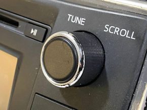 Display radio drive player Toyota Camry v55 15-17 usa peeling chrome, peeling screen coating