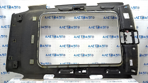 VW Touareg 11-17 roof lining for panoramic, beige, torn