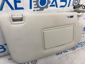 Right visor Ford Escape MK3 13-19 gray, with backlight, without hook, for cleaning