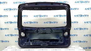 Boot door bare VW Touareg 11-17 blue LH5X, dents