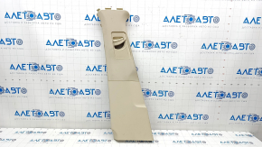 Center pillar trim belt left VW Touareg 11-17 beige with beige, for dry cleaning