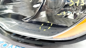 Headlight front left complete Jeep Compass 17-21 halogen, with mount, scratch, sand