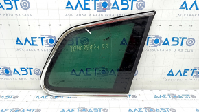 Rear right blind glass window VW Touareg 11-17 chrome