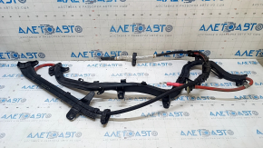 Positive battery cable through the entire body of BMW 3 G20 19-
