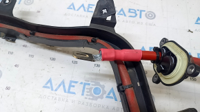 Positive battery cable through the entire body of BMW 3 G20 19-