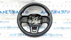 Naked steering wheel Jeep Compass 17-21 leather, black